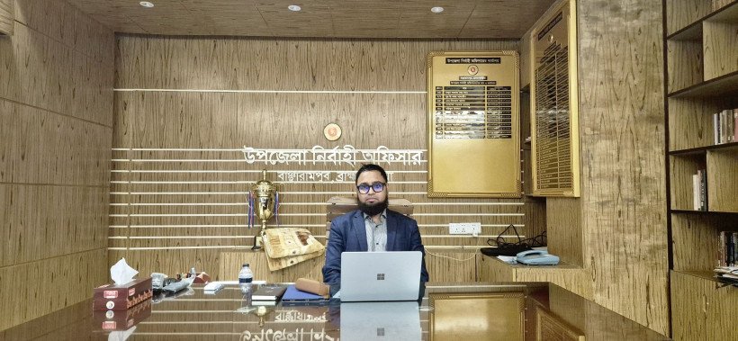 বাঞ্ছারামপুর উপজেলা নির্বাহী অফিসার হিসেবে  দায়িত্ব নিলেন তারিকুল ইসলাম