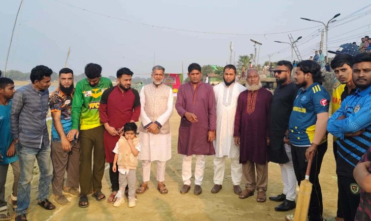 সুনামগঞ্জে মাদক ও সন্ত্রাস রোধে ক্রিকেট টুর্নামেন্ট