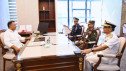 তিন বাহিনী প্রধানের সঙ্গে প্রধানমন্ত্রীর সাক্ষাৎ